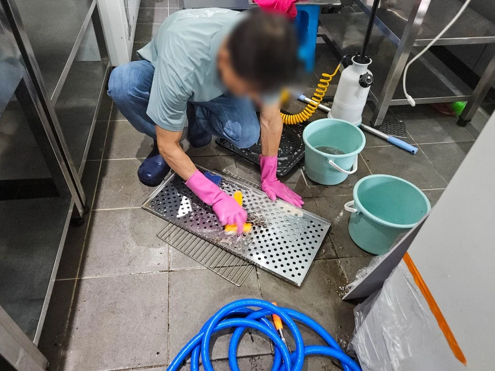 용인 후드 청소 업체 달라진 주방